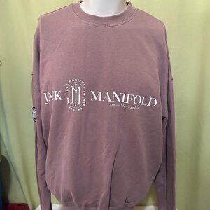 Jack Manifold Official Merch Men's Fuchsia Rose Crewneck Sweater Medium Twenty